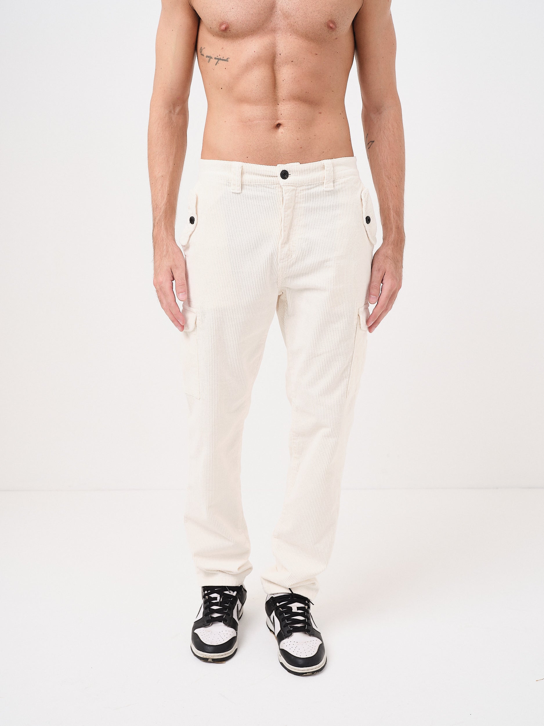 URBAN CARGO PANTALONE LUNGO - PANNA