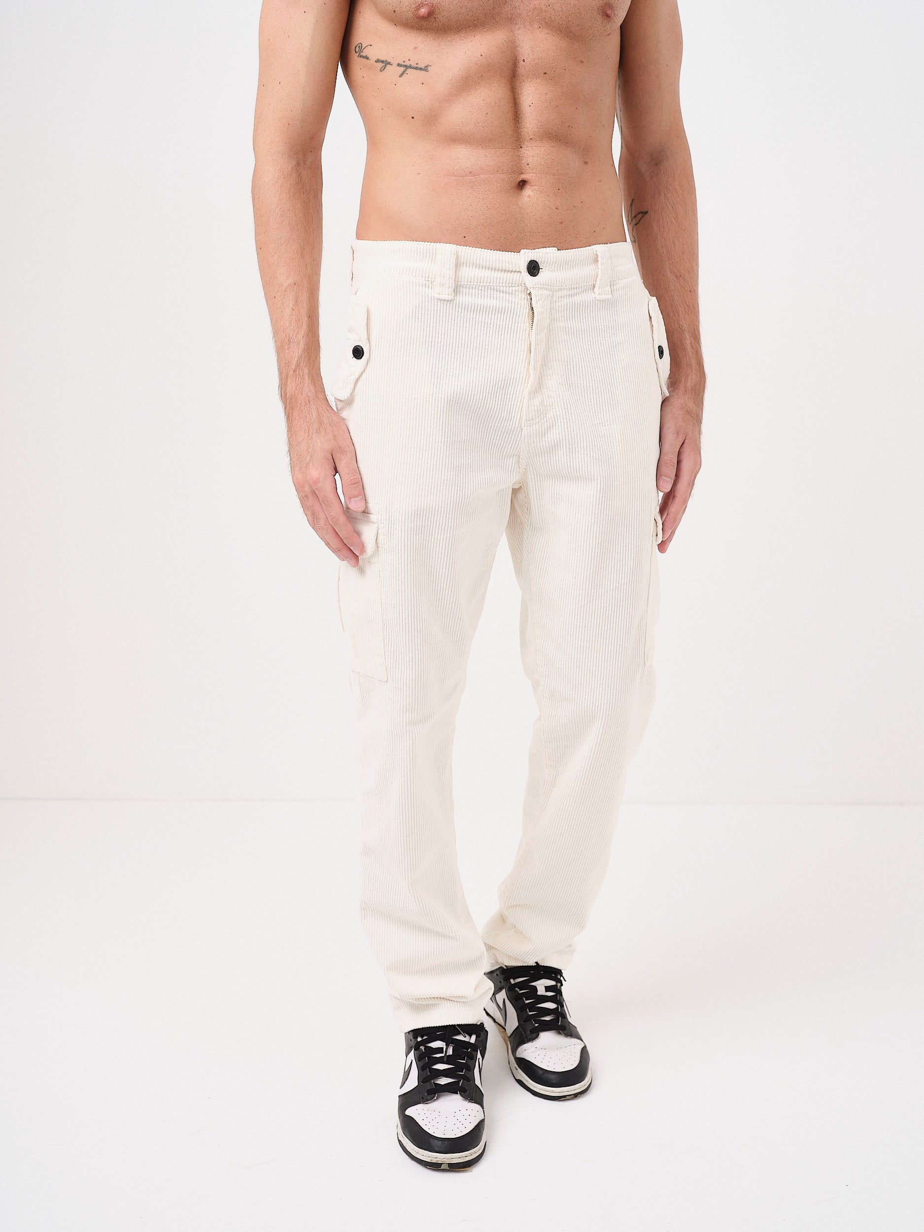 URBAN CARGO PANTALONE LUNGO - PANNA