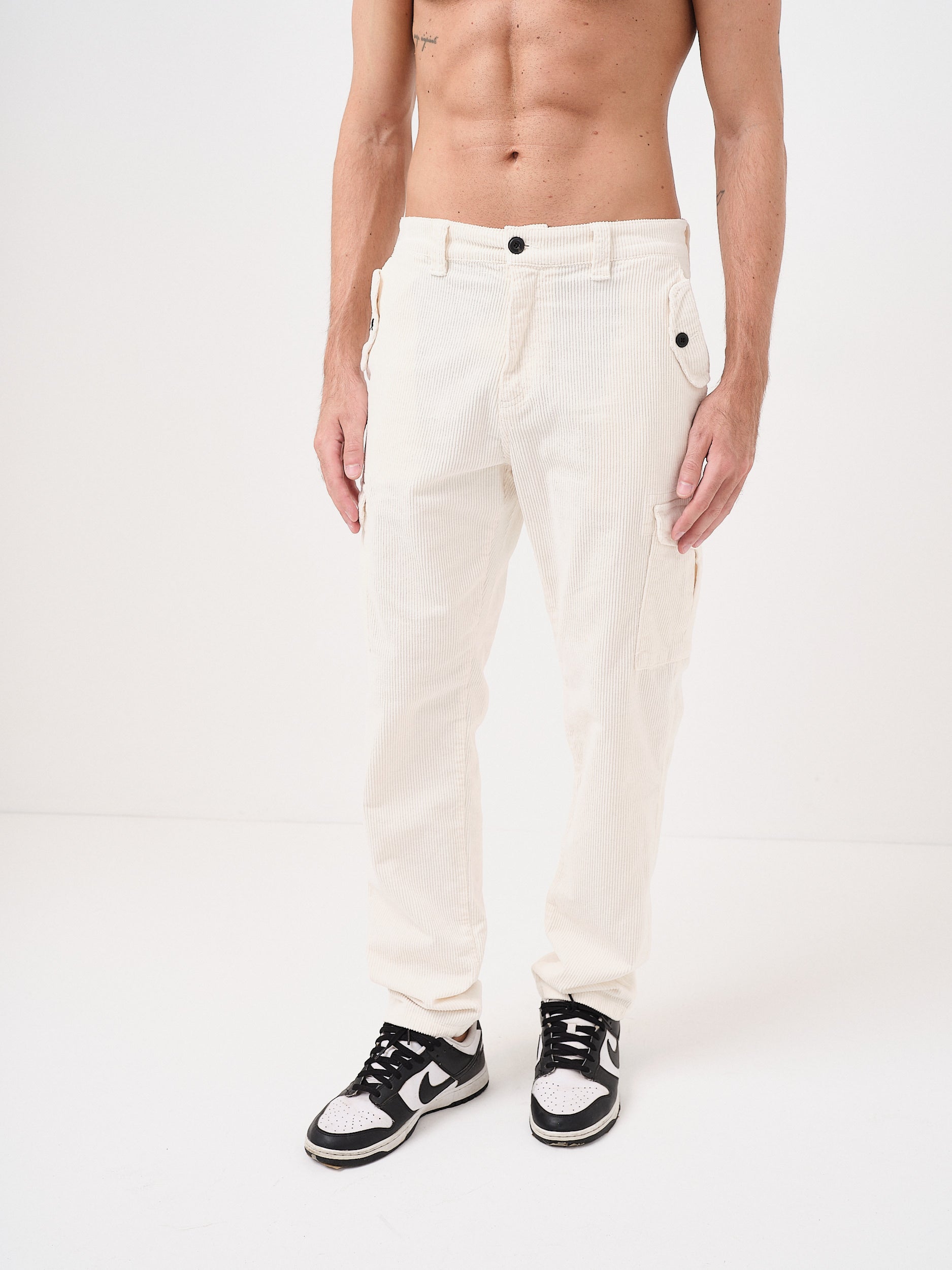 URBAN CARGO PANTALONE LUNGO - PANNA