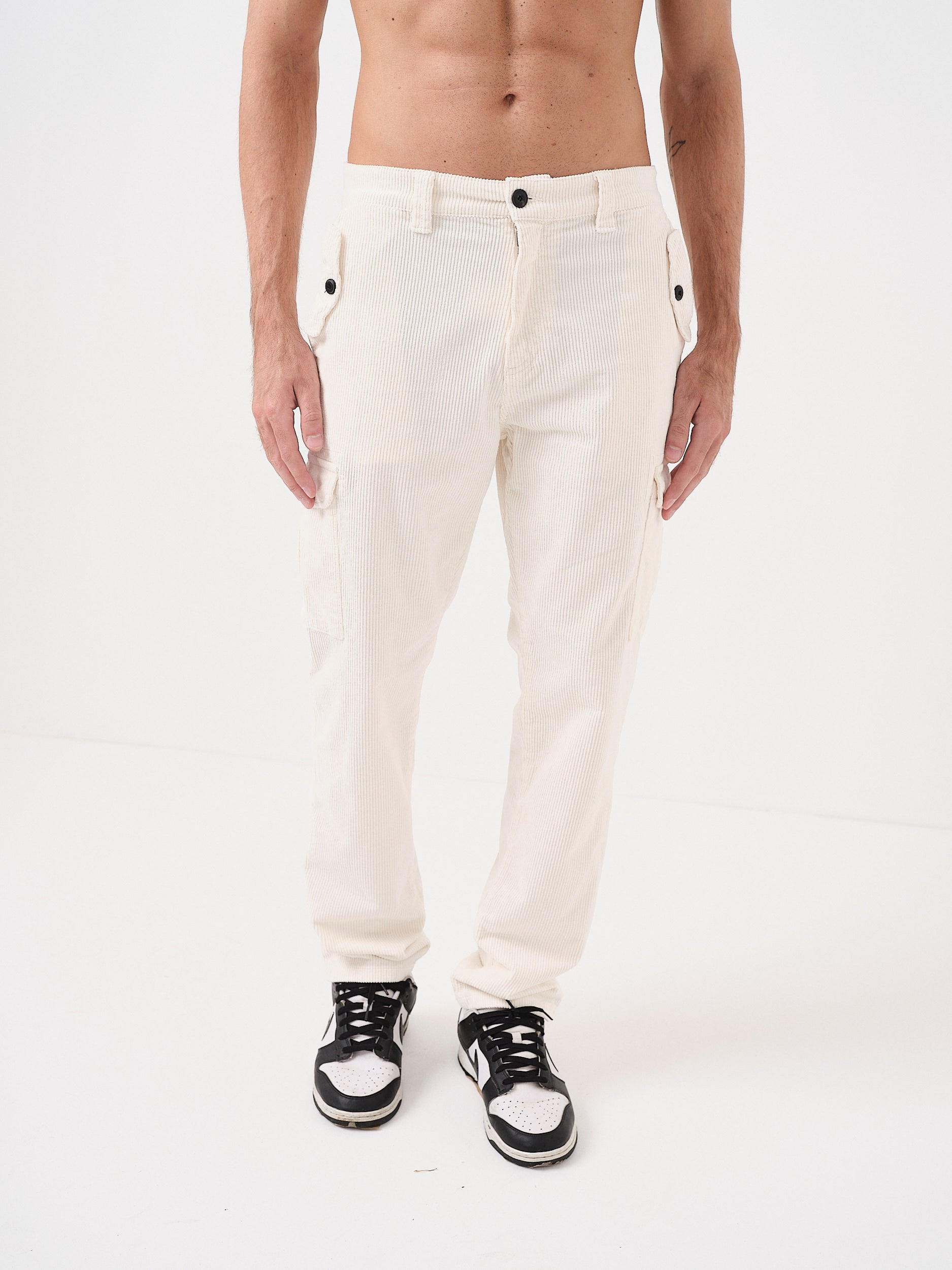 URBAN CARGO PANTALONE LUNGO - PANNA