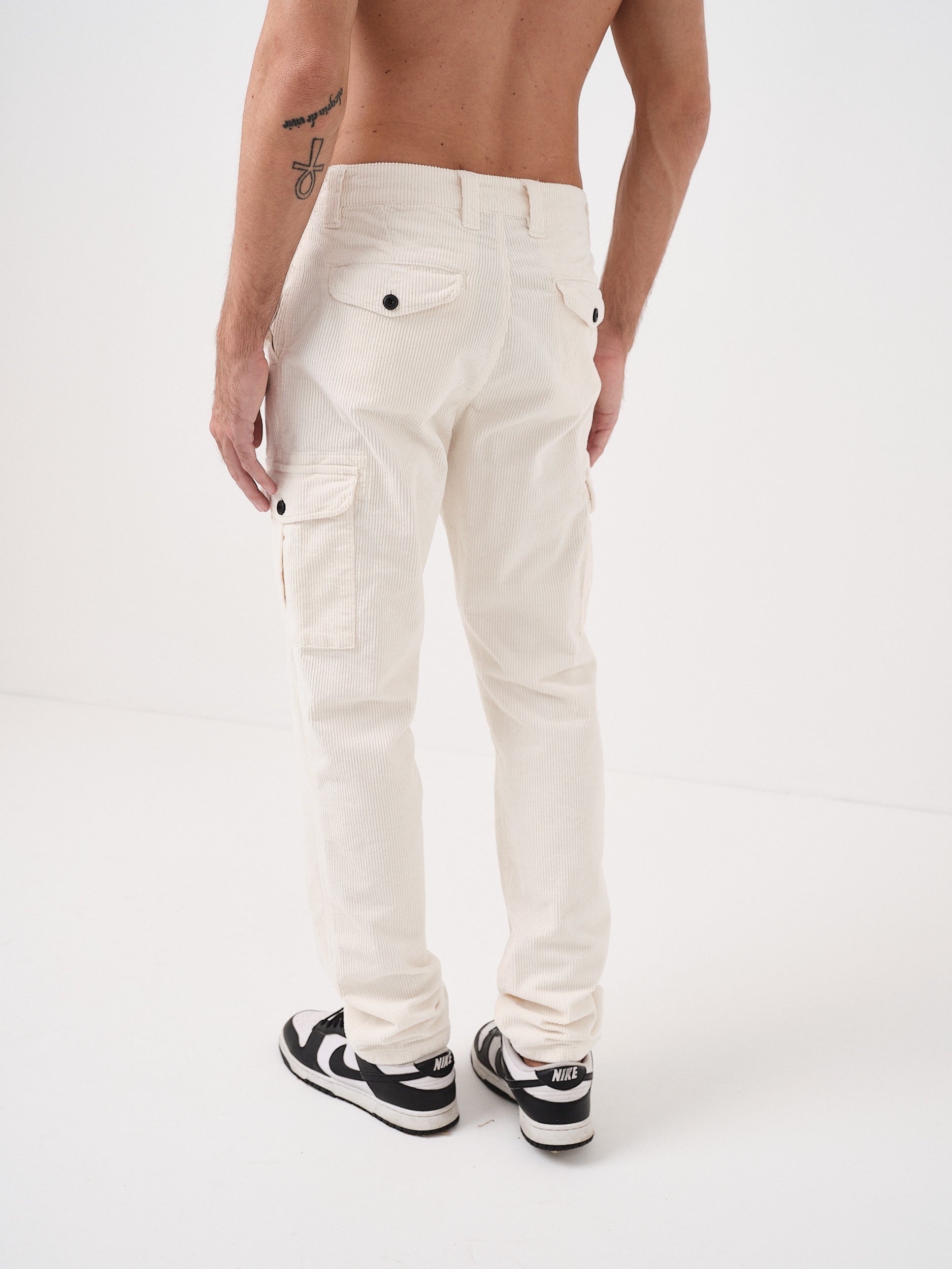 URBAN CARGO PANTALONE LUNGO - PANNA