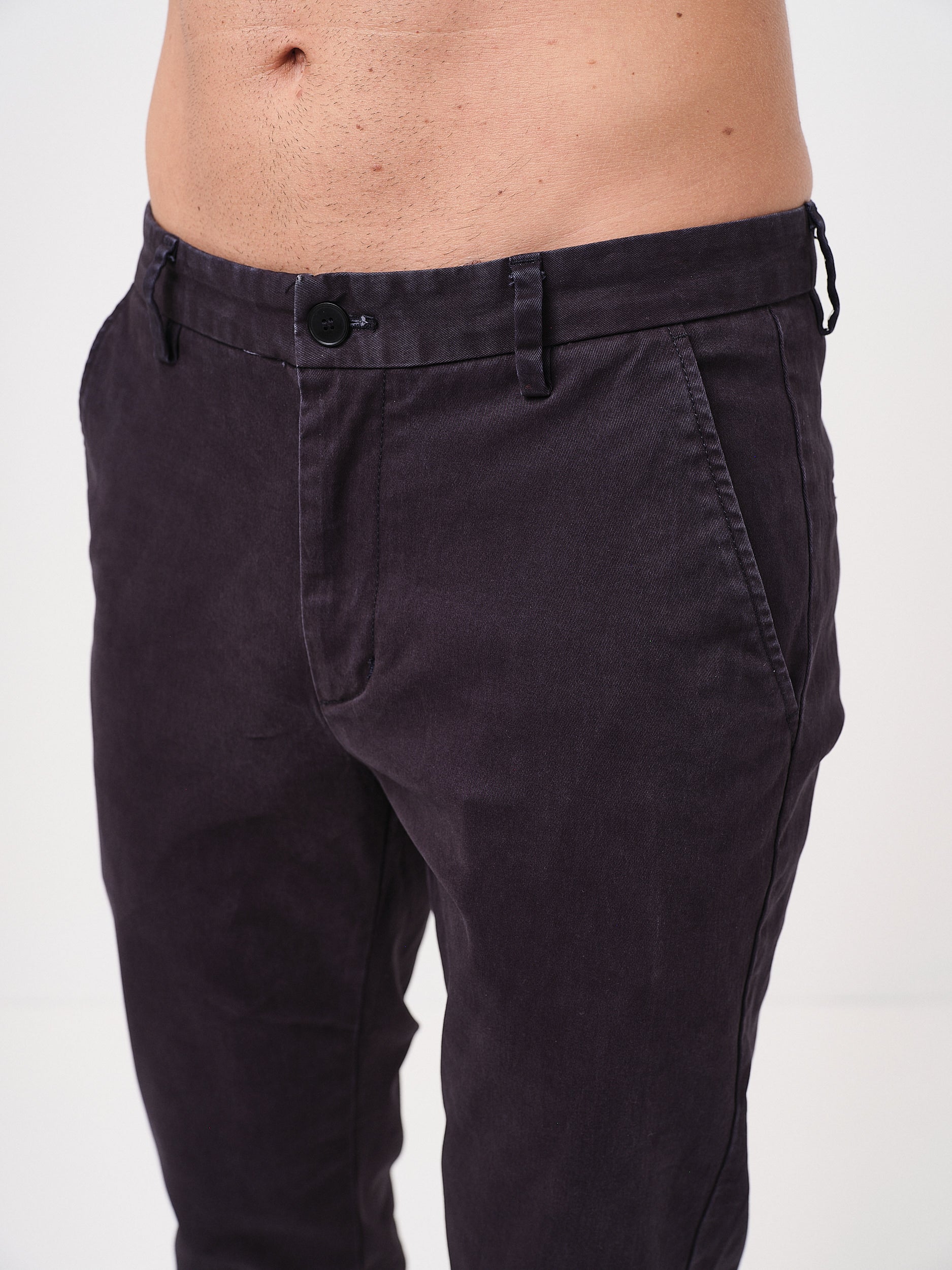 STEVEN - PANTALONE REGULAR - NERO