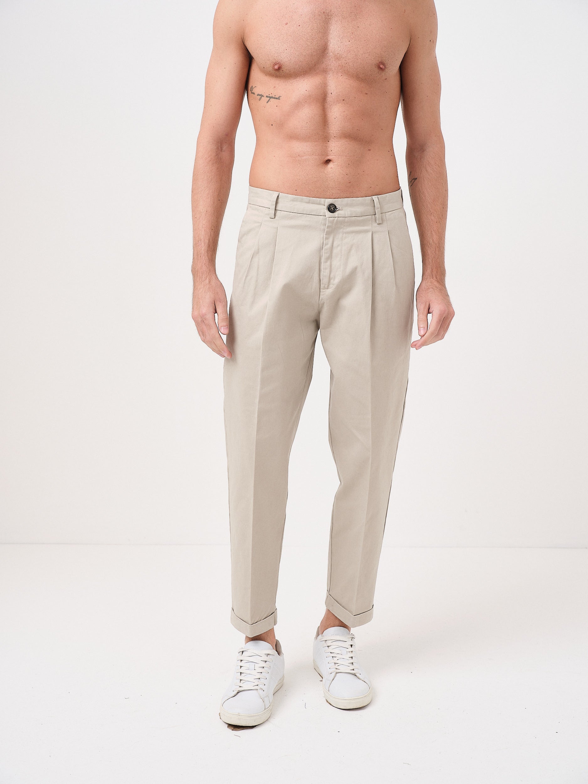 NOAH - PANTALONE JAPAN - AVORIO