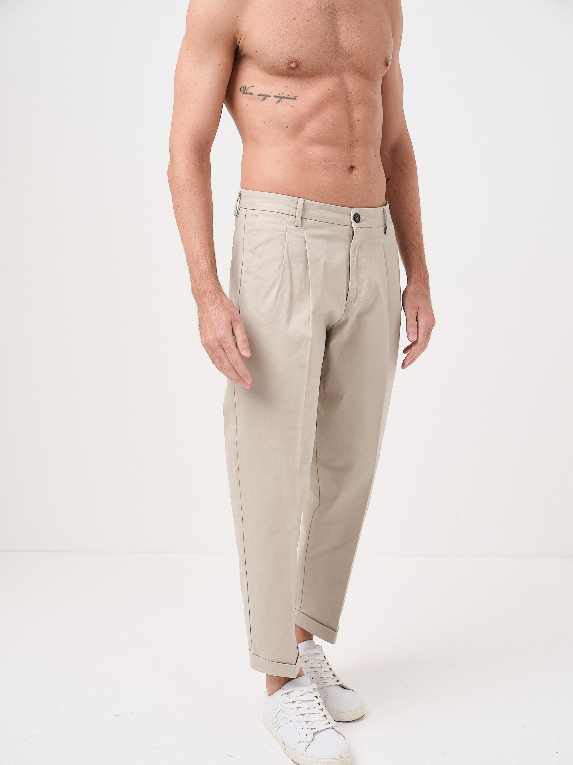 NOAH - PANTALONE JAPAN - AVORIO