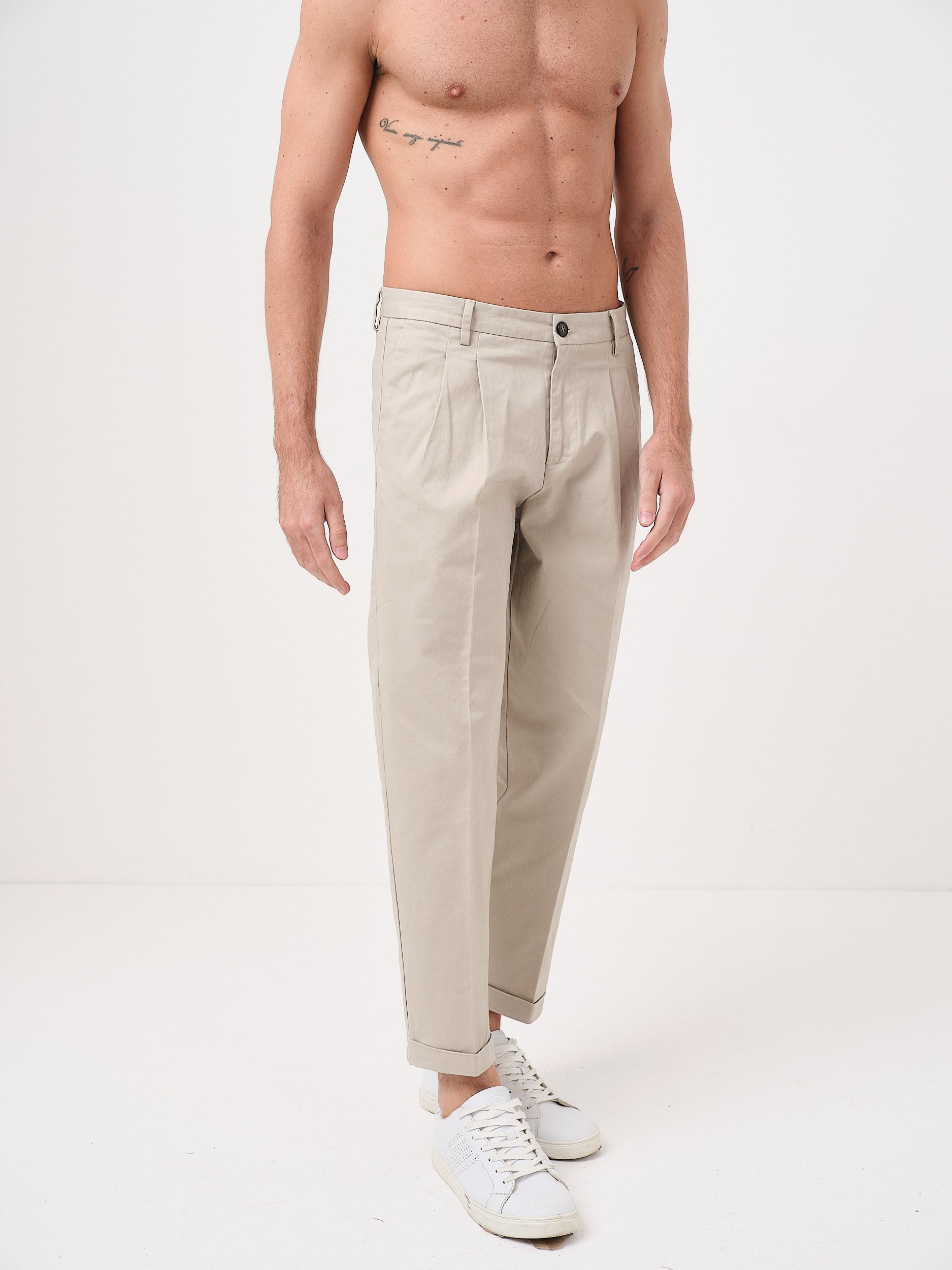 NOAH - PANTALONE JAPAN - AVORIO