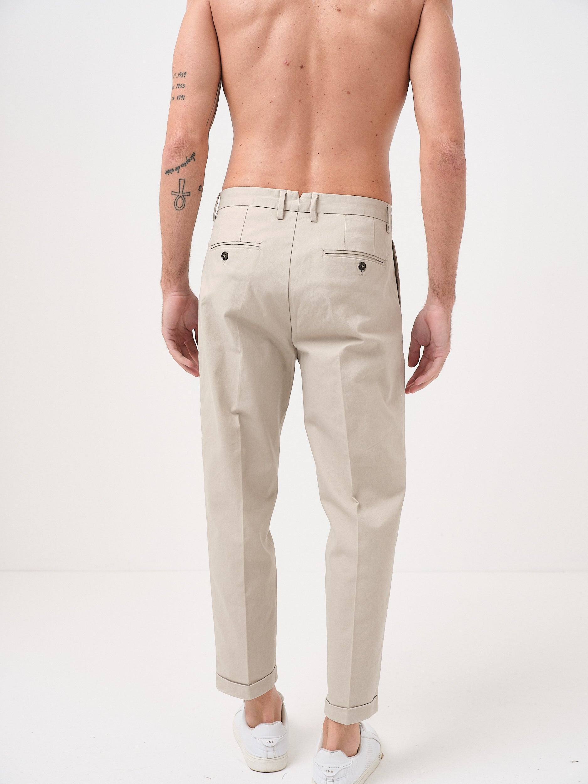 NOAH - PANTALONE JAPAN - AVORIO