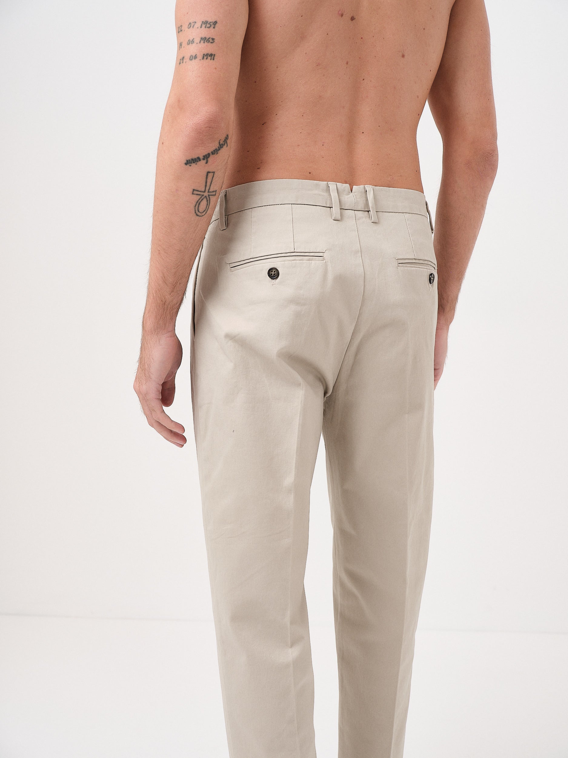 NOAH - PANTALONE JAPAN - AVORIO